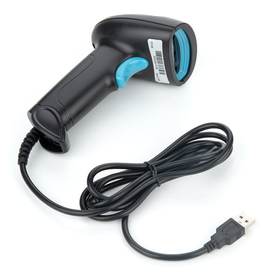 Scanzion HT410 Barcode and QR 2D &1D Wired Handheld Indicator with Induction scanning and Suffix Settings 2D Camera Barcode Scanner  (Handheld)