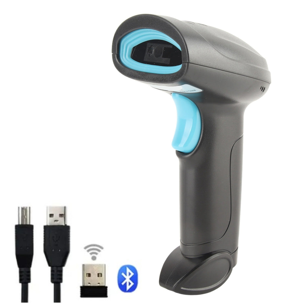 Bluetooth 2D Barcode Scanner Wireless Barcode Reader | Wired QR Code Scanner | Support Win/MAC Connection | Bar Code Scanners 2D Camera Barcode Scanner  (Handheld)